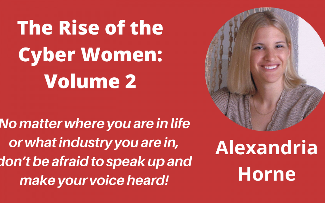 Meet the Authors in “The Rise of the Cyber Women: Volume 2” – a Q&A with Alexandria Horne
